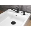 Dřezová baterie Aquasanita - Helika Eco 2561 black metallic