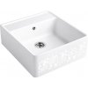 Keramický dřez Villeroy & Boch Single 595 White Pearl Bílá keramika Pearl