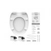 WC sedátko Schütte INDUSTRY GREY | Duroplast, Soft Close