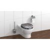 WC sedátko Schütte GREY STEEL | MDF, Soft Close