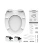 WC sedátko Schütte BEACH | Duroplast, Soft Close