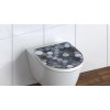 WC sedátko Schütte ROUND DIPS | Duroplast HG, Soft Close