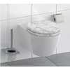 WC sedátko Schütte MARMOR STONE | MDF, Soft Close