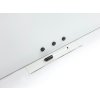 Bílá bezrámová magnetická tabule Qboard 117 x 87 cm
