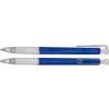 Plastové kuličkové pero Neon 30, modrá
