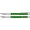 Plastové kuličkové pero Neon 40, zelená