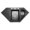 Granitový dřez Granisil Taragona 965.10R Nero