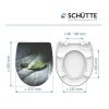 WC sedátko Schütte RAINDROP | Duroplast HG, Soft Close