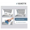 WC sedátko Schütte RAINDROP | Duroplast HG, Soft Close