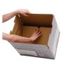 Archivační kontejner Fellowes Bankers Box FAST Fold, samostatné víko (10ks)
