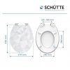 WC sedátko Schütte DIAMOND | MDF HG, Soft Close