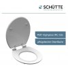 WC sedátko Schütte OASIS | MDF HG, Soft Close