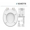 WC sedátko Schütte OASIS | MDF HG, Soft Close