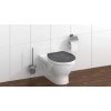 WC sedátko Schütte BLACK STONE | MDF HG, Soft Close