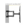 Výsuvný držák Brateck LPA69-466 pro TV 37"-80" 60kg polohovatelný nástěnný Heavy Duty