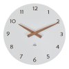 Nástěnné hodiny MILENA - průměr 30 cm, bílé