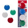 Magnet barevný ICO 40mm, 4 ks blistr