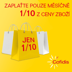 Cofidis - nakupujte na splátky