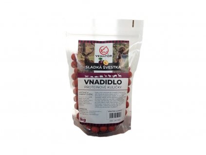 296077 venator vnadidlo proteinove kulicky sladka svestka