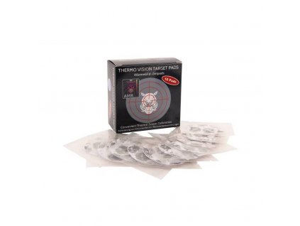nastrelovaci terc nalepka pro termovizi amr thermo vision target pads 10ks