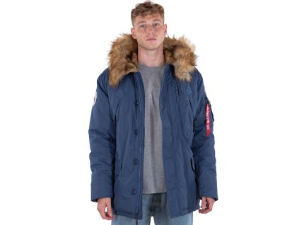 Alpha Industries Polar Jacket pánska zimná bunda new navy