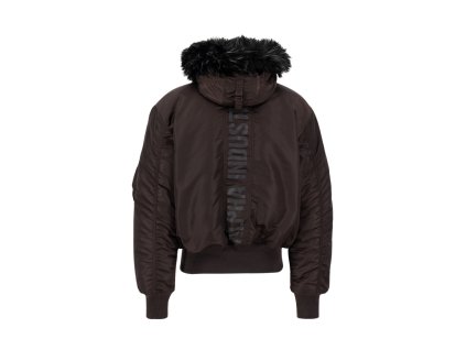 Alpha Industries 45P Hooded Custom zimná bunda hunter brown