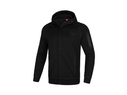 Pitbull West Coast BEACHFRONT mikina na zips s kapucňou black (Farba čierna, Veľkosť pánska 3XL)
