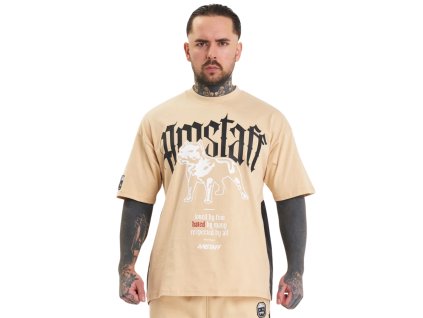 amstaff-weldon-tricko-beige