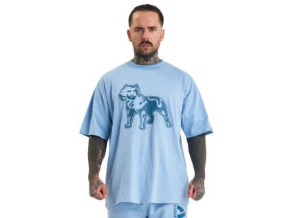 amstaff-tricko-panske-logo-2-0-horizon-double-blue