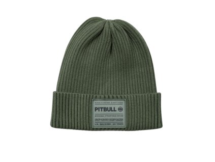 pitbull-west-coast-zimna-ciapka-pletena-dock-dark-green