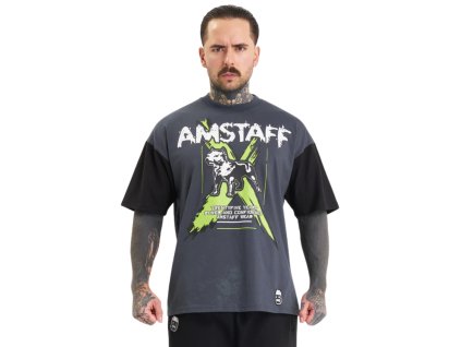 amstaff-sector-tricko-grey-black