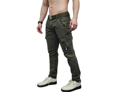 Alpha Industries nohavice Petrol patch Pant greyblack 8