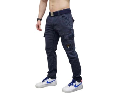 Alpha Industries nohavice Petrol patch Pant ultra navy 4