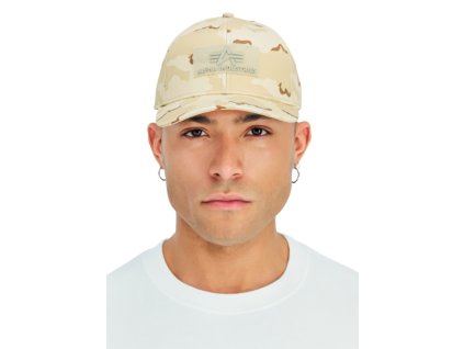 alpha industries velcro cap camo desert camo 91