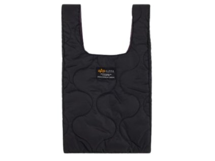 alpha industries obojstranna nakupna taska shopper rev bag black