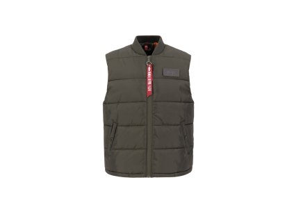Alpha Industries vesta Puffer Vest LW dark olive