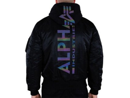 Alpha Industriealpha-industries-zimna-bunda-ma-1-zh-back-print-black-rainbow-reflective