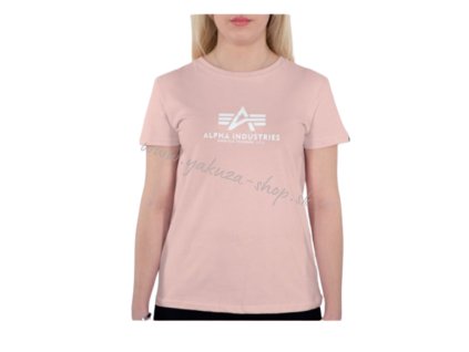 Alpha Industries New Basic T Wmn New Pale Peach dámske tričko