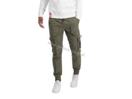 Alpha Industries nohavice pánske Tactical Jogger Pant dark olive