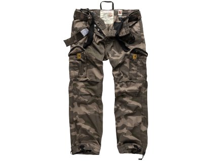 Surplus pánske Cargo nohavice PREMIUM VINTAGE TROUSERS blackcamo