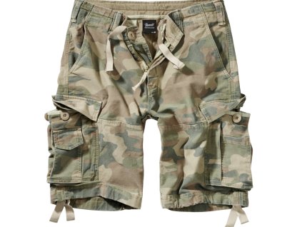 Brandit pánske cargo šortky VINTAGE CLASSIC light woodland