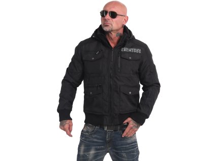Yakuza zimná bunda pánska HORNED WINTER JACKET WJB 16056 black