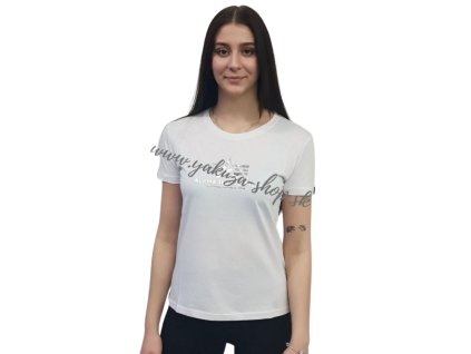 Alpha Industries New Basic T Wmn Foil Print White metal silver