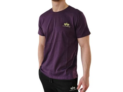 alpha-industries-basic-t-small-logo-plum-tricko-panske