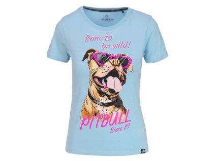 pitbull-west-coast-damske-tricko-sunglasses-light-blue
