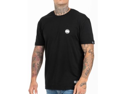 pitbull-west-coast-tricko-panske-small-logo-170-black
