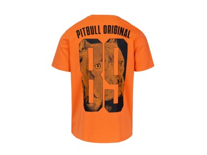 pitbull-west-coast-tricko-panske-eighty-nine-dog-orange