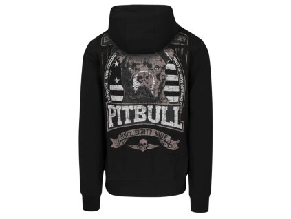 Pitbull West Coast mikina s kapucňou TROUBLEMAKER black (Farba čierna, Veľkosť pánska 3XL)