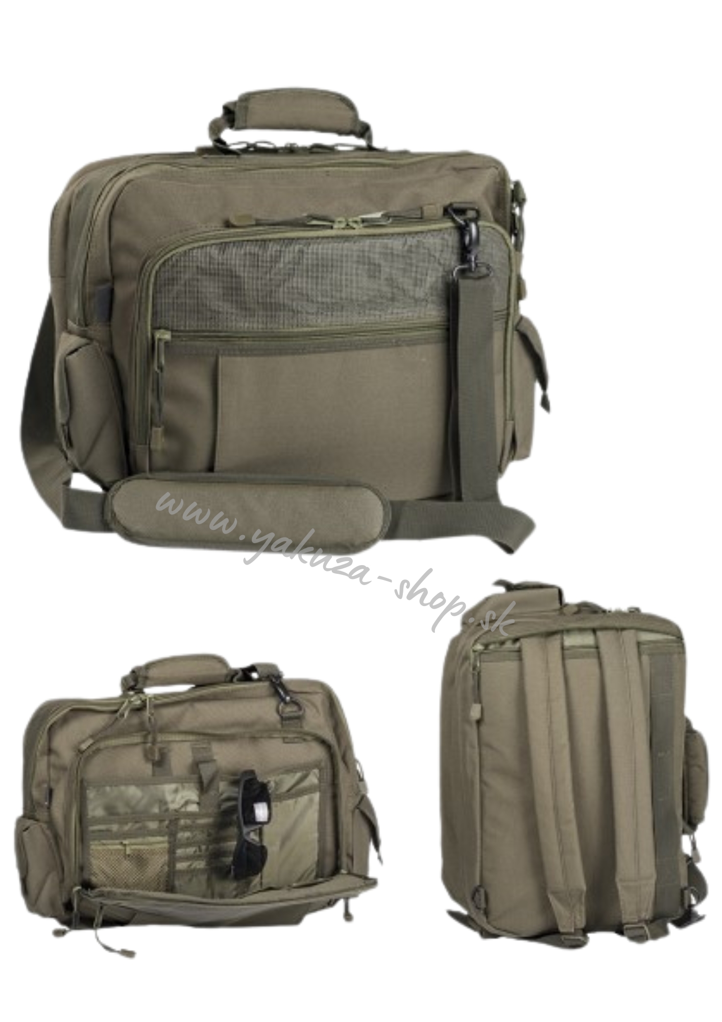 Miltec taška AVIATOR DOCUMENT CASE olive Veľkosť: Unisex, Farba: zelená