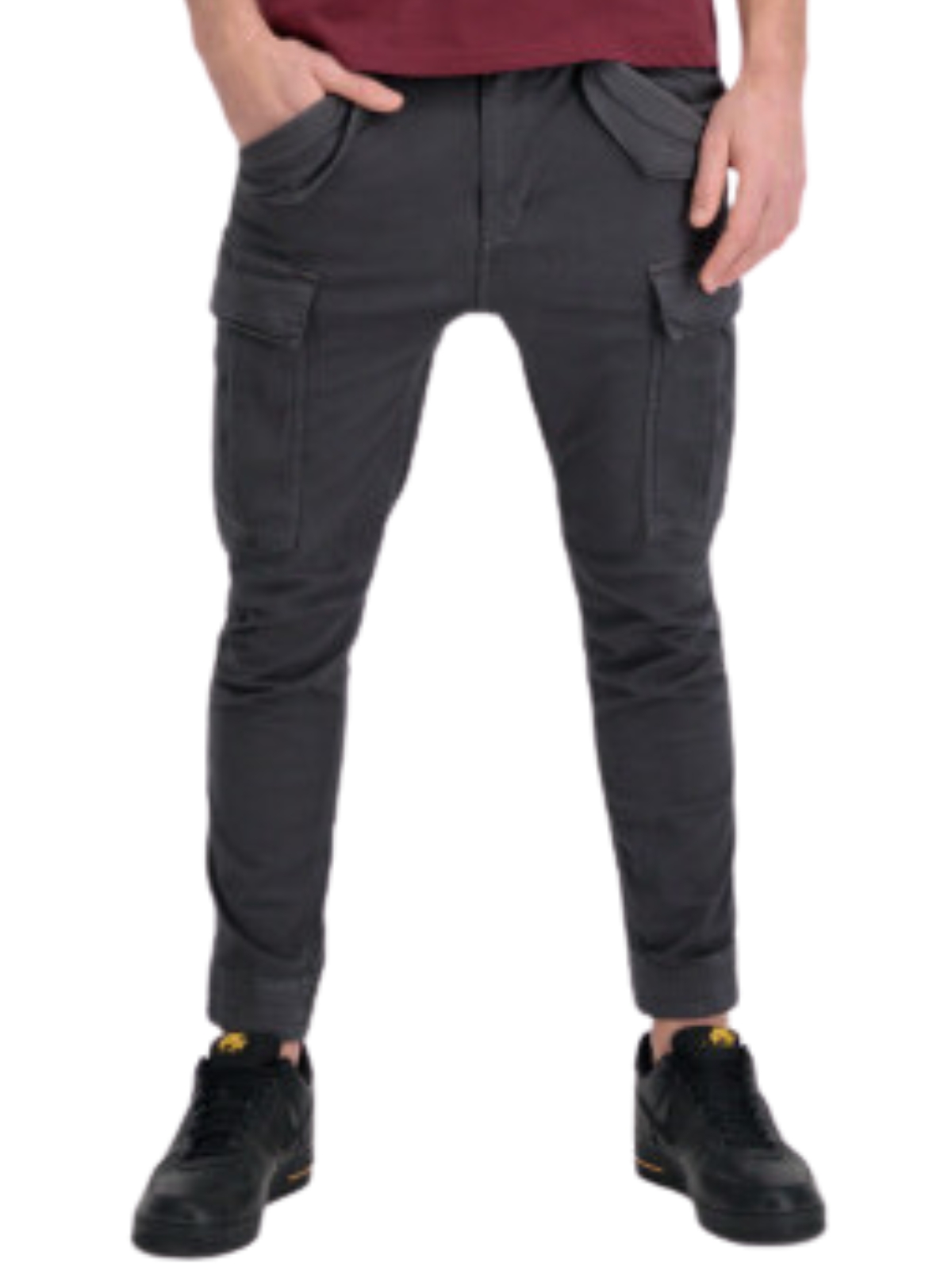 Alpha Industries nohavice Airman Vintage Pant vintage grey Farba: šedá, Veľkosť: 33